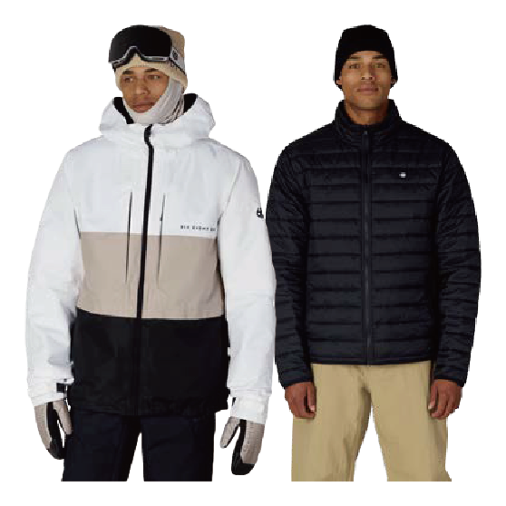 686 ウェア ロクハチロク MENS SMARTY® 3-IN-1 FORM™ JACKET WHITE COLORBLOCK M5WN161 26-27 スノーボードウェア 日本正規品