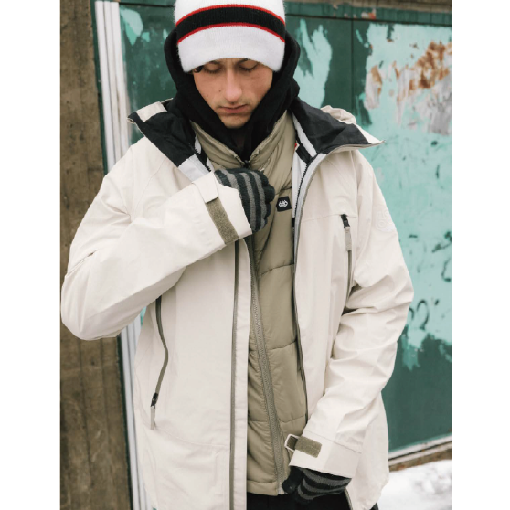 686 ウェア ロクハチロク MENS SMARTY? 3-IN-1 RODEO? 3L JACKET LIMESTONE M5WN150 26-27 スノーボードウェア 日本正規品