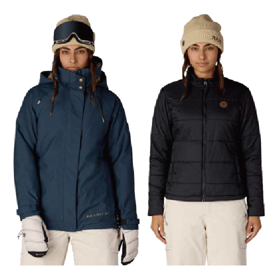 686 ウェア ロクハチロク WOMENS SMARTY? 3-IN-1 SPELLBOUND? JACKET