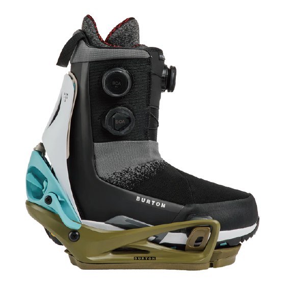 BURTON STEP ON ビンディング バートン ステップオン Men's Step On Genesis Re:Flex White/Dried Moss 2296011E9M 26-27 バインディング 日本正規品