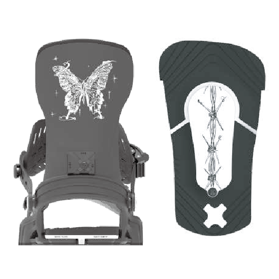 BENT METAL ビンディング STYLIST BLACK 20232426121* 26-27 バインディング 日本正規品