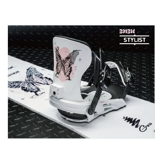 BENT METAL ビンディング STYLIST WHITE 20232426122* 26-27 バインディング 日本正規品