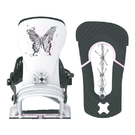 BENT METAL ビンディング STYLIST WHITE 20232426122* 26-27 バインディング 日本正規品