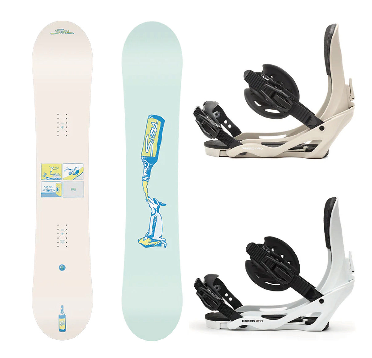 SIMS SUPERDRINK JP & LINK GREED PRO 2-piece set 25-26