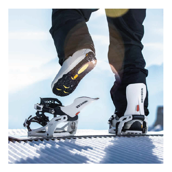NIDECKER SUPERMATIC ビンディング LT SUPERMATIC WHITE 26-27 バインディング 日本正規品