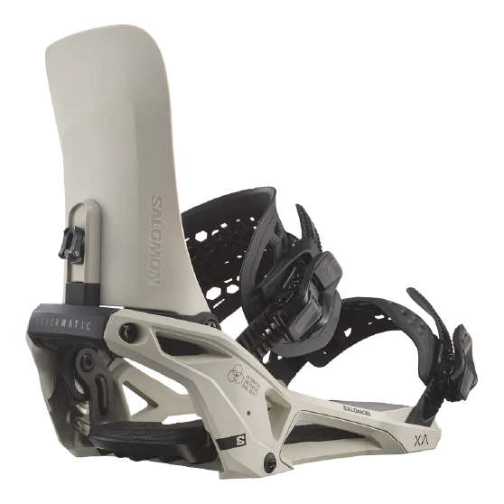 スノーボード ビンディング SALOMON XA SUPERMATIC RAINY DAY 25-26