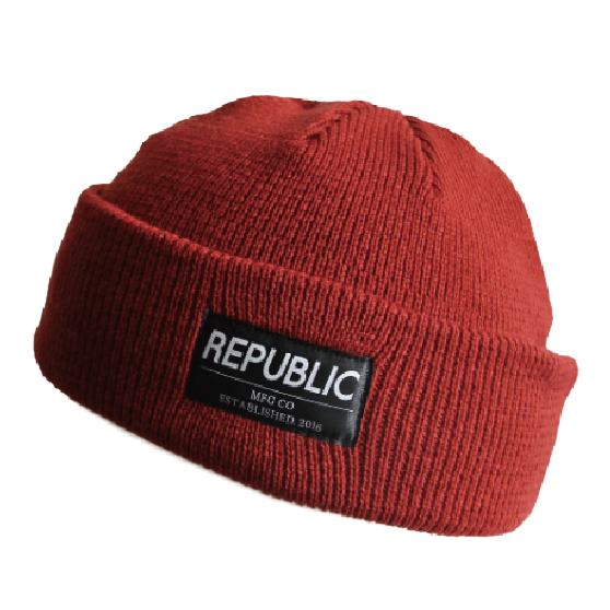 REPUBLIC リパブリック TENDER LOW BEANIE 25-26 スノーボード アクセサリー Coral Brown