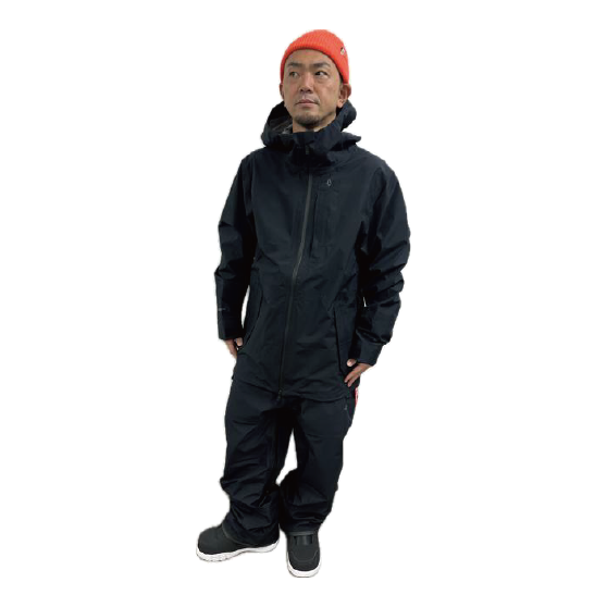 VOLCOM ウェア ボルコム TESTER 3L GORE-TEX JKT BLK V_G0652651 26-27