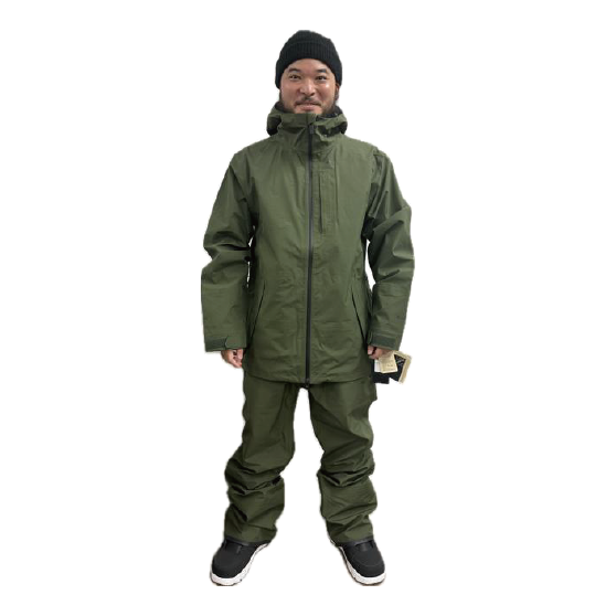 VOLCOM ウェア ボルコム TESTER 3L GORE-TEX PANT DGN V_G1352652 26-27 スノーボードウェア 日本正規品