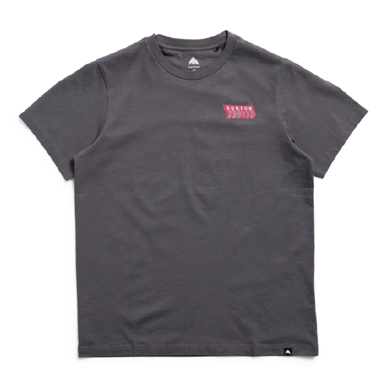 BURTON バートン Throwback 1992 Short Sleeve T-Shirt Gotham Gray 3075410E5N 26-27 日本正規品
