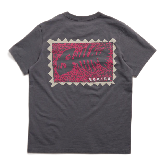 BURTON バートン Throwback 1992 Short Sleeve T-Shirt Gotham Gray 3075410E5N 26-27 日本正規品