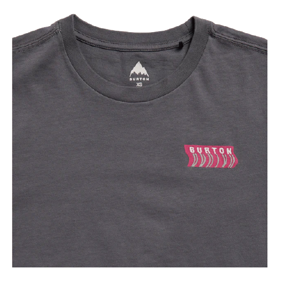 BURTON バートン Throwback 1992 Short Sleeve T-Shirt Gotham Gray 3075410E5N 26-27 日本正規品