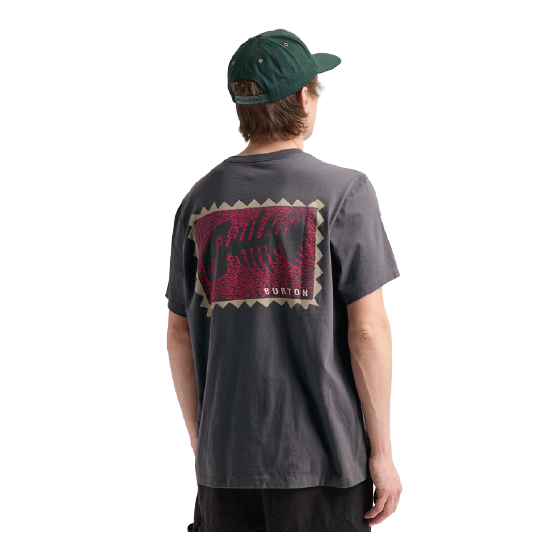 BURTON バートン Throwback 1992 Short Sleeve T-Shirt Gotham Gray 3075410E5N 26-27 日本正規品