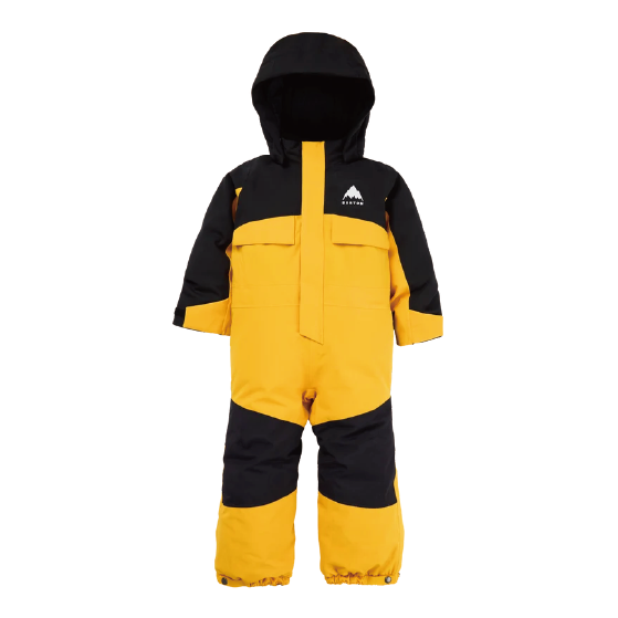 BURTON ウェア バートン Toddlers' 2L One Piece True Black/Goldenrod 2217414AU3 26-27 スノーボードウェア 日本正規品