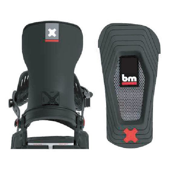 BENT METAL ビンディング TRANSFER BLACK 26-27 バインディング 日本正規品