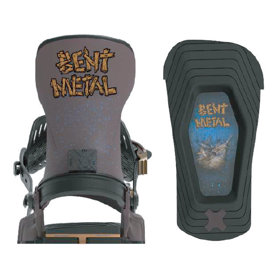 BENT METAL ビンディング TRANSFER COFFEE 26-27 バインディング 日本正規品