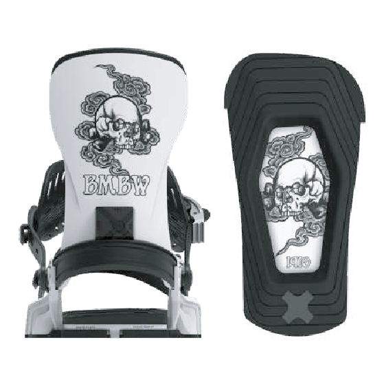 BENT METAL ビンディング TRANSFER WHITE 26-27 バインディング 日本正規品
