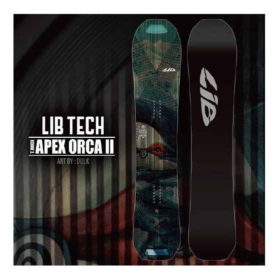 LIBTECH スノーボード リブテック T.RICE APEX ORCA II 26-27 板 日本正規品
