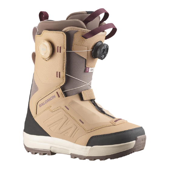 スノーボード ブーツ サロモン SALOMON VISTA DUAL BOA TAN / DEEP TAUPE / TAWNY PORT 25-26 送料無料 日本正規品