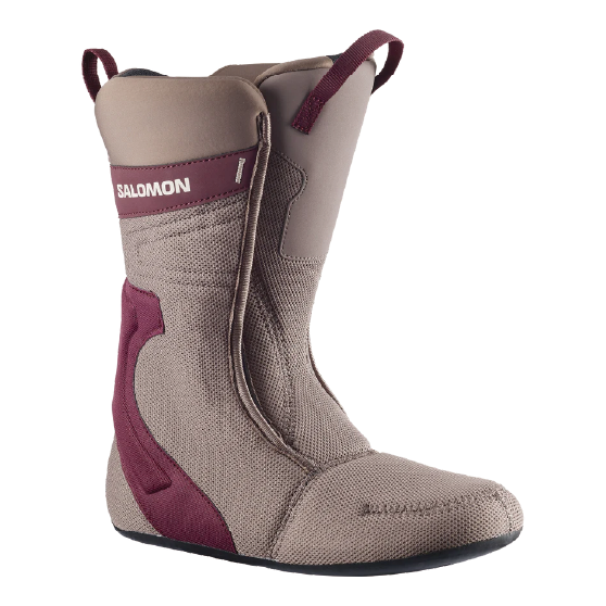 スノーボード ブーツ サロモン SALOMON VISTA DUAL BOA TAN / DEEP TAUPE / TAWNY PORT 25-26 送料無料 日本正規品