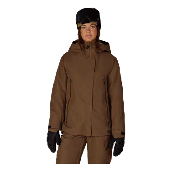 686 ウェア ロクハチロク WOMENS WHISPER? INSULATED JACKET DARK EARTH M5WN337 26-27 スノーボードウェア 日本正規品