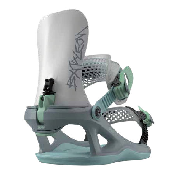 BATALEON FASE ビンディング Women's Ghost FASE Gray Pistachio 26-27