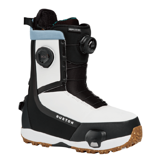 BURTON STEP ON ブーツ バートン ステップオン Women's Highshot Plus Step On BLACK/WHITE 3078711A61 26-27 スノーボードブーツ 日本正規品