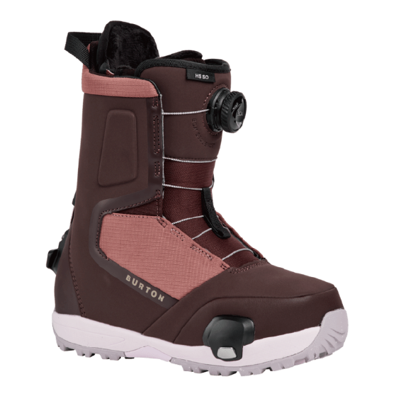 BURTON STEP ON ブーツ バートン ステップオン Women's Highshot Step On Bear Hug Brown 3030111E5C 26-27 スノーボードブーツ 日本正規品