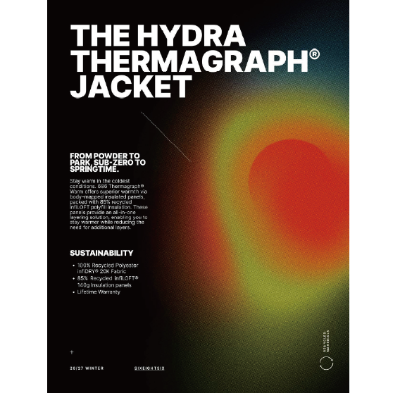 686 ウェア ロクハチロク WOMENS HYDRA™ THERMAGRAPH® JACKET GREEN INK WASH M5WN325 26-27 スノーボードウェア 日本正規品
