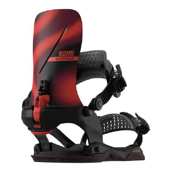 ROME FASE ビンディング WOMEN'S KATANA AW FASE DEEP RED 21026130 26