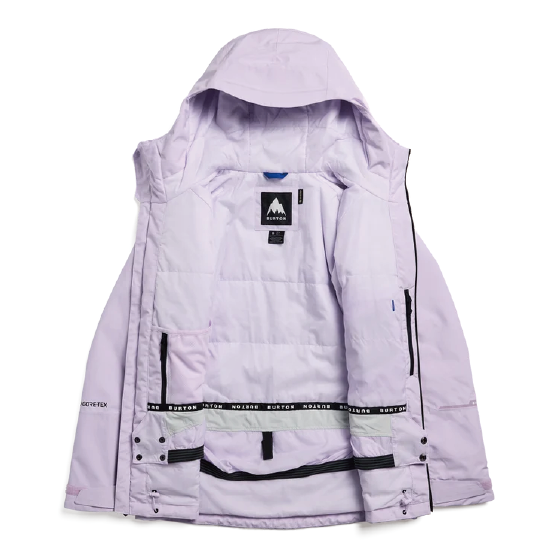 BURTON ウェア バートン Women's Reserve GORE-TEX 2L Insulated Jacket Moondust Purple 3041210E9G 26-27 スノーボードウェア 日本正規品