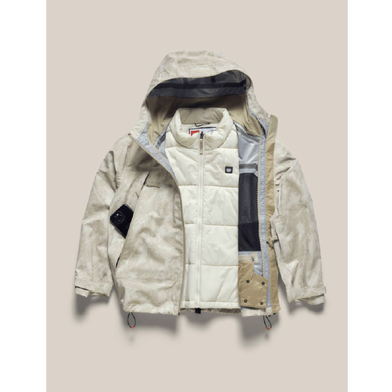 686 ウェア ロクハチロク WOMENS SMARTY® 3-IN-1 FRAMEWORK™ 3L JACKET BLACK M6WN341 26-27 スノーボードウェア 日本正規品
