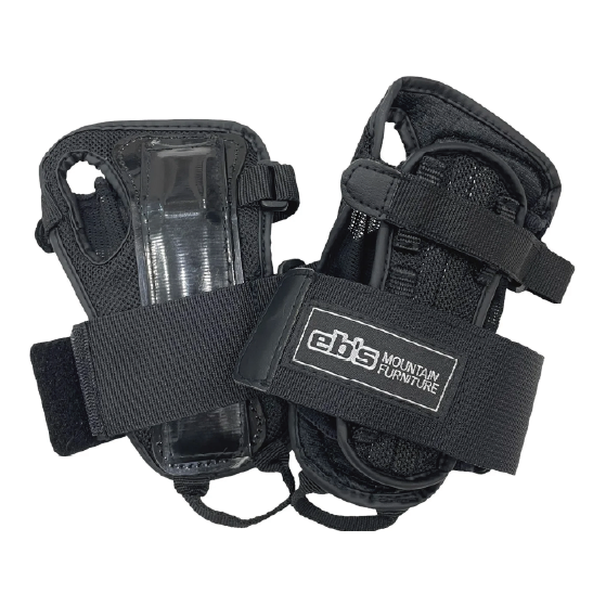 EBS エビス WRIST PROTECTOR BLACK 4600136 26-27 日本正規品