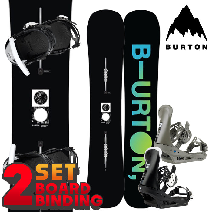 バートン スノーボード - ビンディング 2点セット 23-24 BURTON MEN'S