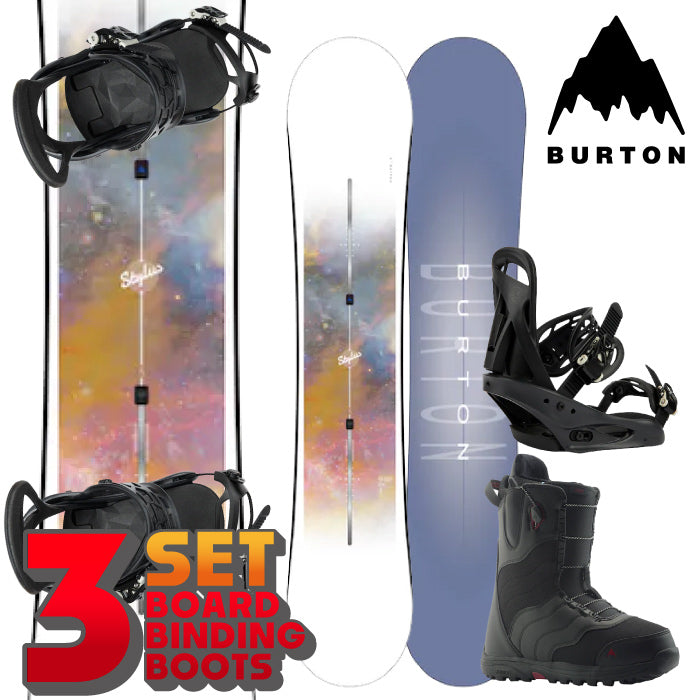 BURTON WOMEN'S バートン スノーボード - ビンディング - ブーツ 3点