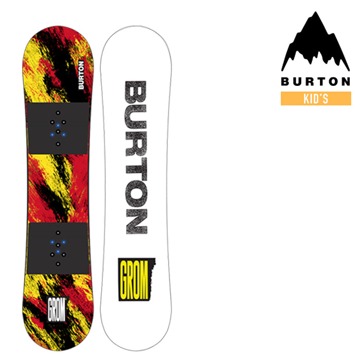 BURTON KIDS 23 24 GROM Flat Top with Easy Bevel YOUTH SNOWBOARD