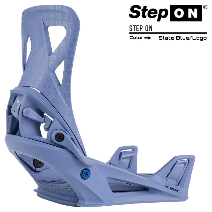 日本正規品 スノーボード ビンディング バートン ステップオン リフレックス 金具 23-24 BURTON MEN'S STEP ON  Re:Flex Slate Blue/Logo バインディング スノボ