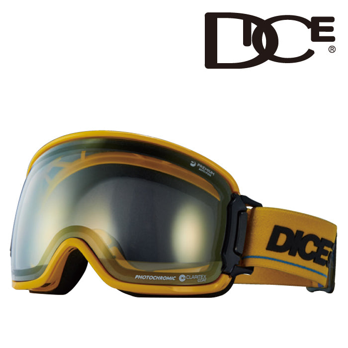 ゴーグル CLARITEX COAT DICE スノボ スキー - アクセサリー