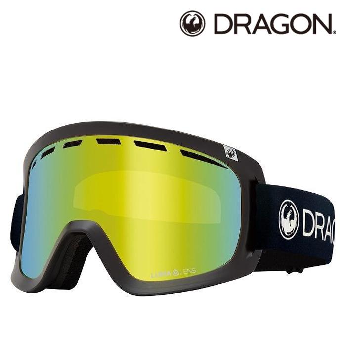 DRAGON GOGGLE ドラゴン ゴーグル 23-24 D1 Premium Black/Lumalens J.Gold Ion A02  スノーボード スキー 日本正規品