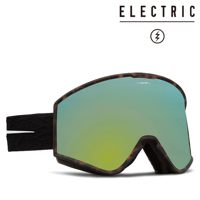 ELECTRIC GOGGLE エレクトリック ゴーグル 23-24 KLEVELAND Black Tort Nuron/Grey Gold  Chrome Jp 24KBG スノーボード スキー 日本正規品 予約