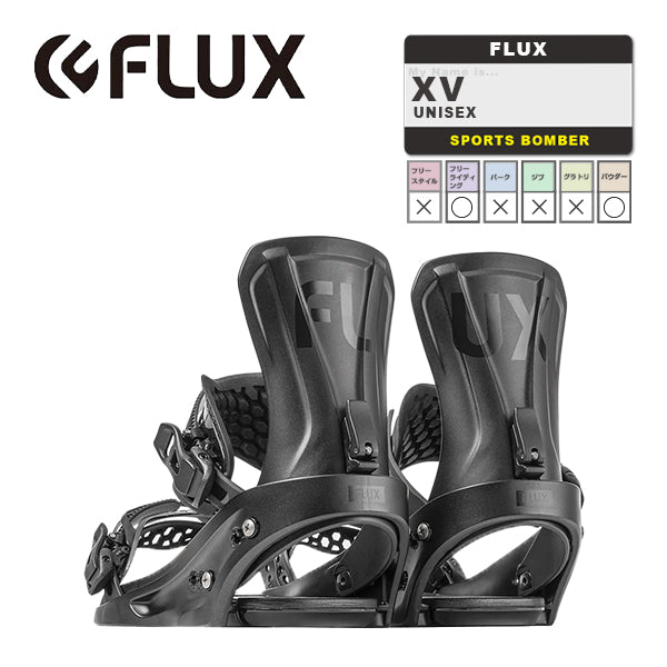 正規商品　23-24 FLUXビンディング XF BLACK Sサイズ箱保証書あり