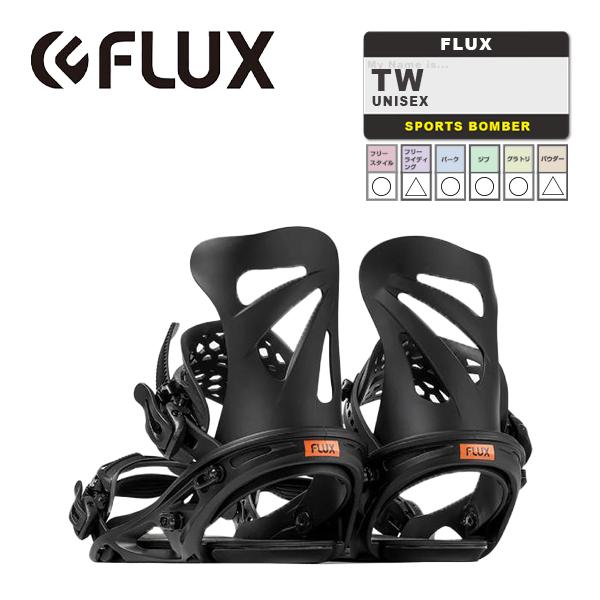 FLUX フラックス ビンディング 23-24 TW Black UNISEX ティー