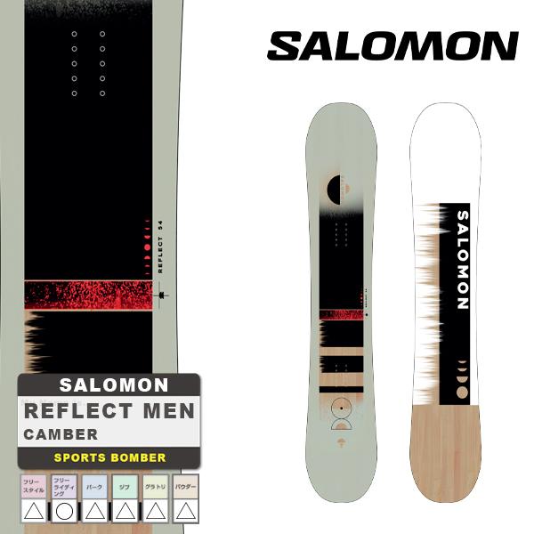 SALOMON サロモン スノーボード 板 23-24 REFLECT MEN Camber MEN'S リフレクト メン キャンバー メンズ 男性  日本正規品 SNOWBOARD 即日発送