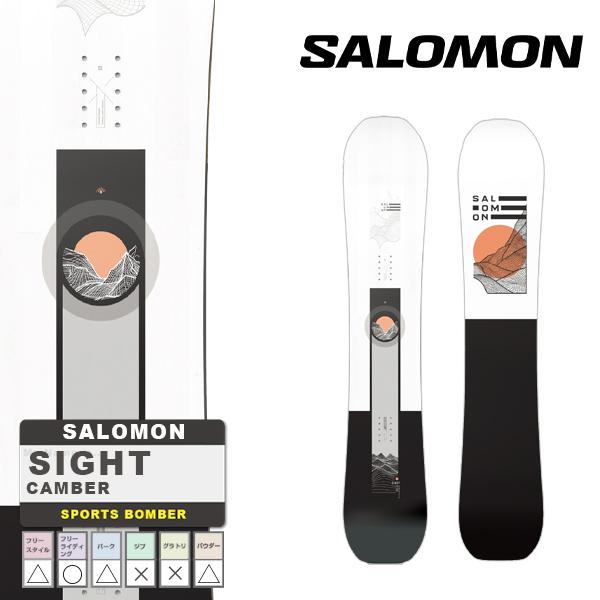 柔軟性ミドルサロモン スノーボード 23-24 SALOMON SIGHT Camber