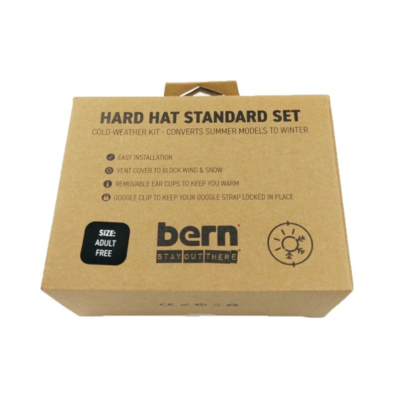 BERN バーン HARD HAT STANDARD SET 25-26 スノーボード アクセサリー BLACK