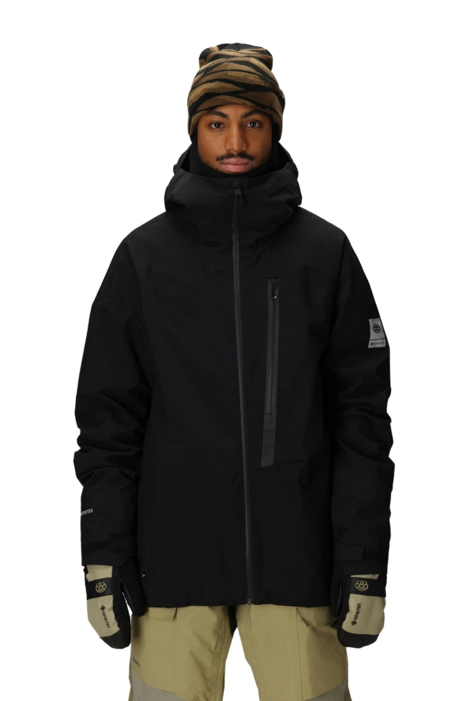 スノーボード ウェア シックスエイトシックス 686 MENS GORE-TEX GT THERMAGRAPH JACKET BLACK 送料無料 日本正規品 予約商品 店頭受け取り可能