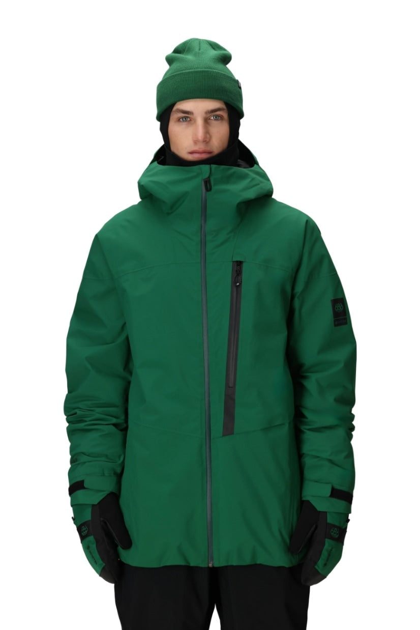 スノーボード ウェア シックスエイトシックス 686 MENS GORE-TEX GT THERMAGRAPH JACKET EMERALD GREEN  送料無料 日本正規品 予約商品 店頭受け取り可能