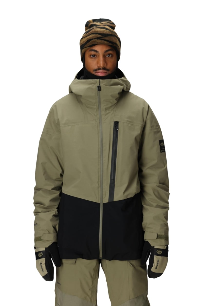 スノーボード ウェア シックスエイトシックス 686 MENS GORE-TEX GT THERMAGRAPH JACKET SAGE COLORBLOCK  送料無料 日本正規品 予約商品 店頭受け取り可能