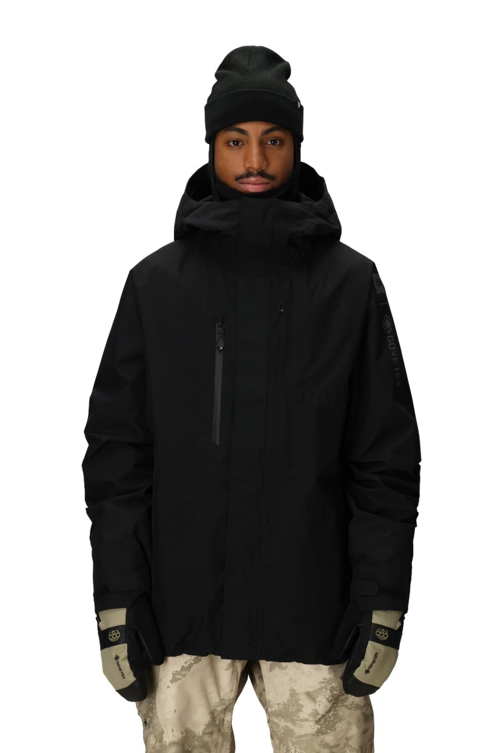 スノーボード ウェア シックスエイトシックス 686 MENS GORE-TEX CORE INSULATED JACKET BLACK 送料無料 日本正規品 予約商品 店頭受け取り可能