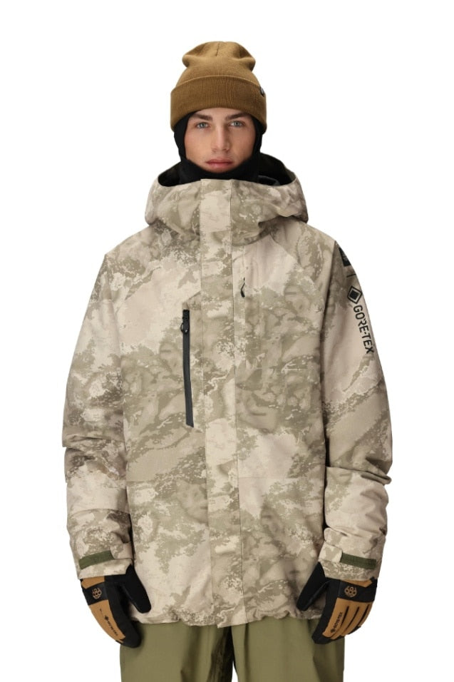 スノーボード ウェア シックスエイトシックス 686 MENS GORE-TEX CORE SHELL JACKET LIMESTONE HEMISPHERE PRINT 送料無料 日本正規品 予約商品 店頭受け取り可能
